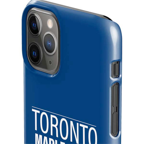 NHL Toronto Maple Leafs Lineup iPhone 11 Pro Lite Case