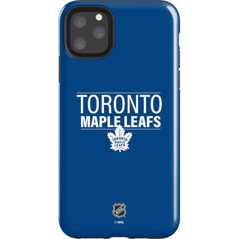 NHL Toronto Maple Leafs Lineup iPhone 11 Pro Max Impact Case