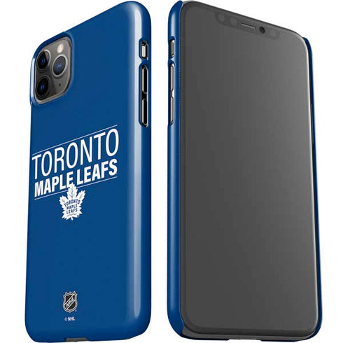 NHL Toronto Maple Leafs Lineup iPhone 11 Pro Max Lite Case