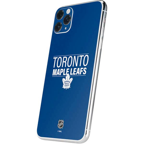 NHL Toronto Maple Leafs Lineup iPhone 11 Pro Max Skin