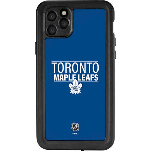 NHL Toronto Maple Leafs Lineup iPhone 11 Pro Max Waterproof Case