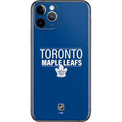 NHL Toronto Maple Leafs Lineup iPhone 11 Pro Skin
