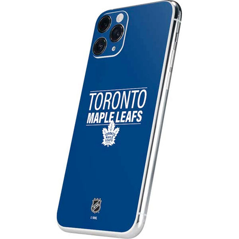 NHL Toronto Maple Leafs Lineup iPhone 11 Pro Skin