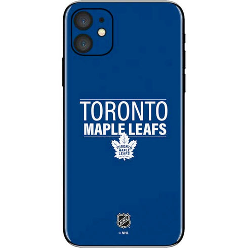 NHL Toronto Maple Leafs Lineup iPhone 11 Skin