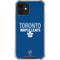 NHL Toronto Maple Leafs Lineup iPhone 12 Mini Clear Case
