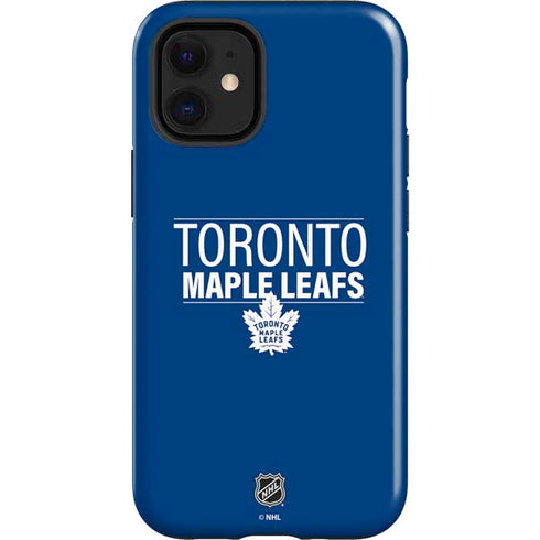 NHL Toronto Maple Leafs Lineup iPhone 12 Mini Impact Case