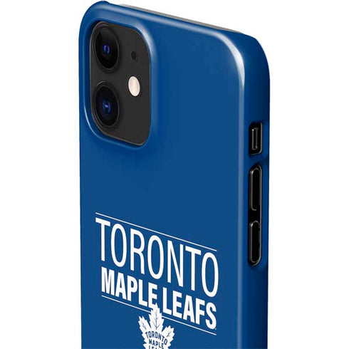 NHL Toronto Maple Leafs Lineup iPhone 12 Mini Lite Case