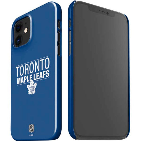 NHL Toronto Maple Leafs Lineup iPhone 12 Mini Lite Case