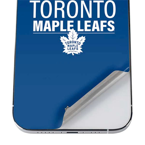 NHL Toronto Maple Leafs Lineup iPhone 12 Pro Skin