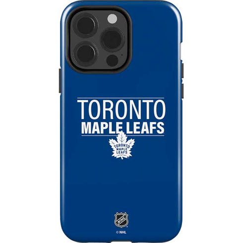NHL Toronto Maple Leafs Lineup iPhone 13 Pro Impact Case