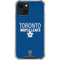 NHL Toronto Maple Leafs Lineup iPhone 14 Plus Clear Case
