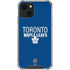 NHL Toronto Maple Leafs Lineup iPhone 14 Plus Clear Case