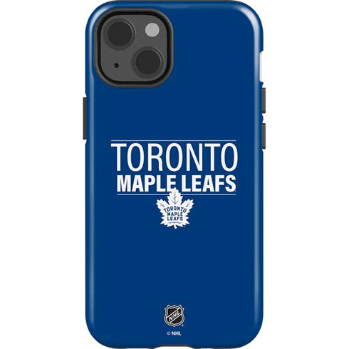 NHL Toronto Maple Leafs Lineup iPhone 14 Impact Case
