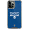 NHL Toronto Maple Leafs Lineup iPhone 14 Pro Max Clear Case