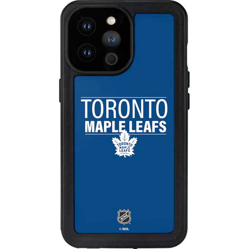NHL Toronto Maple Leafs Lineup iPhone 14 Pro Max Waterproof Case