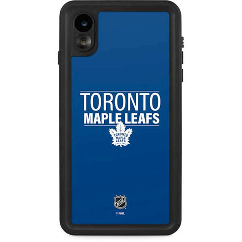 NHL Toronto Maple Leafs Lineup iPhone XR Waterproof Case