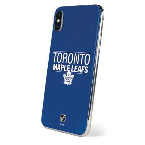 NHL Toronto Maple Leafs Lineup iPhone XS Skin
