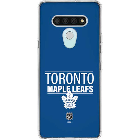 NHL Toronto Maple Leafs Lineup LG Stylo 6 Clear Case