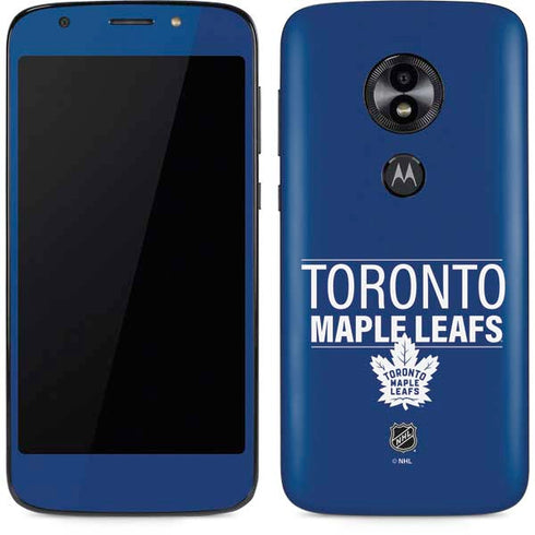NHL Toronto Maple Leafs Lineup Moto E5 Play Skin
