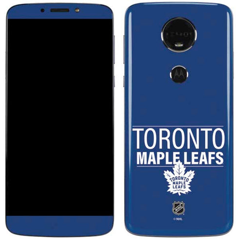 NHL Toronto Maple Leafs Lineup Moto E5 Plus Skin