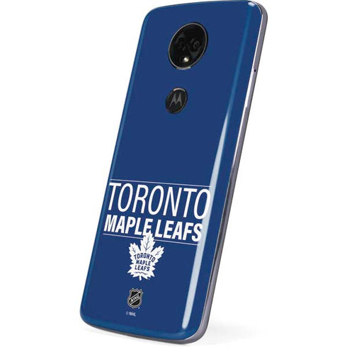 NHL Toronto Maple Leafs Lineup Moto E5 Plus Skin