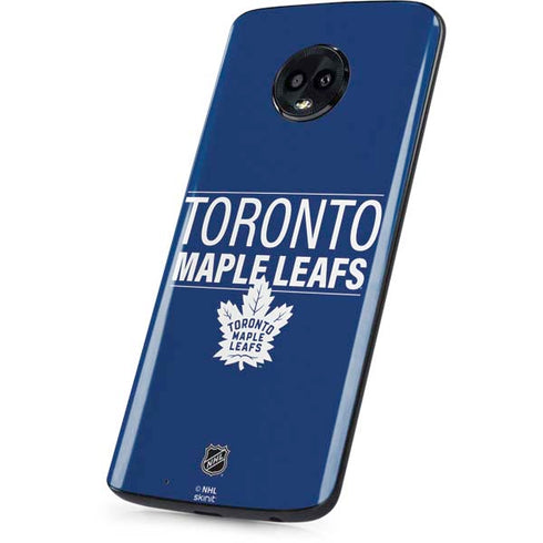NHL Toronto Maple Leafs Lineup Moto G6 Skin