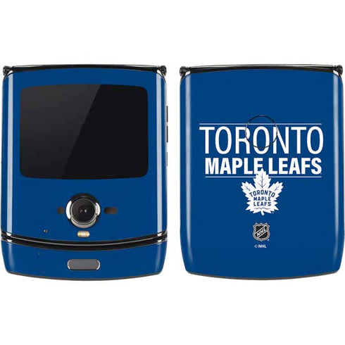 NHL Toronto Maple Leafs Lineup Motorola RAZR Skin