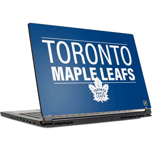 NHL Toronto Maple Leafs Lineup MSI GS65 Stealth Laptop Skin