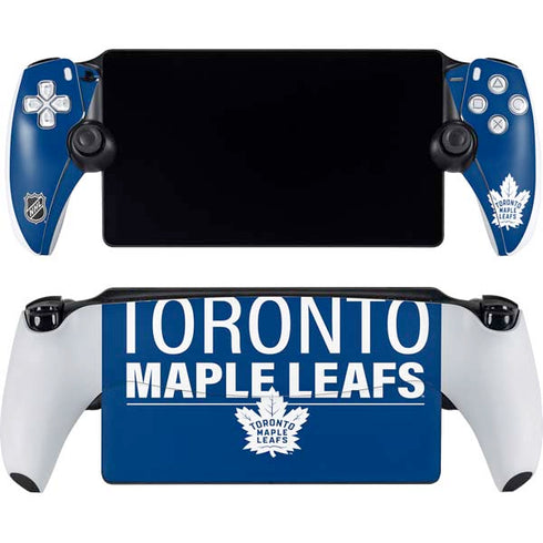 NHL Toronto Maple Leafs Lineup PlayStation Portal Remote Player Skin