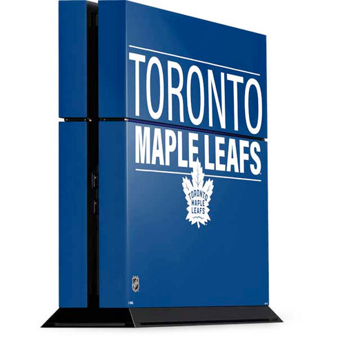 NHL Toronto Maple Leafs Lineup PS4 Console Skin