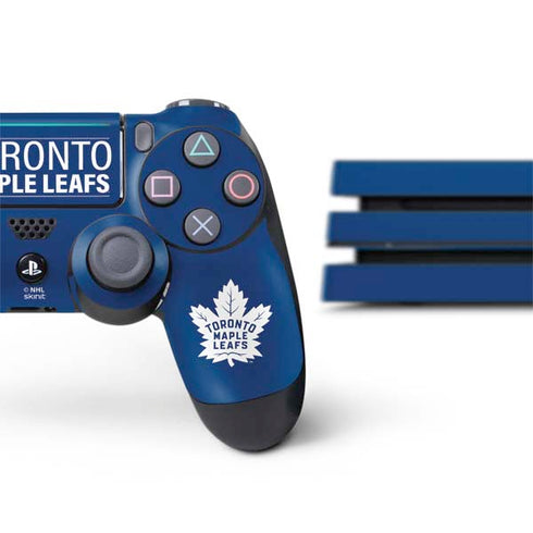 NHL Toronto Maple Leafs Lineup PS4 Pro Bundle Skin