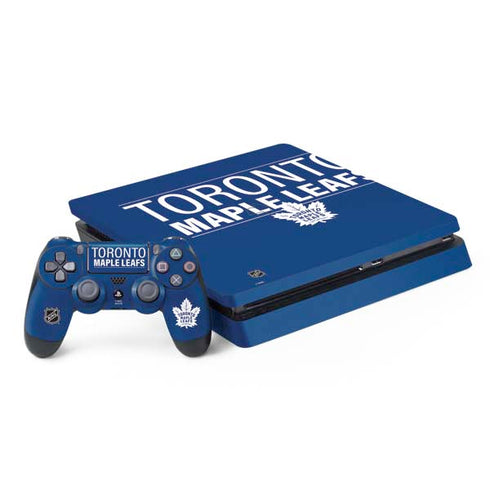 NHL Toronto Maple Leafs Lineup PS4 Slim Bundle Skin