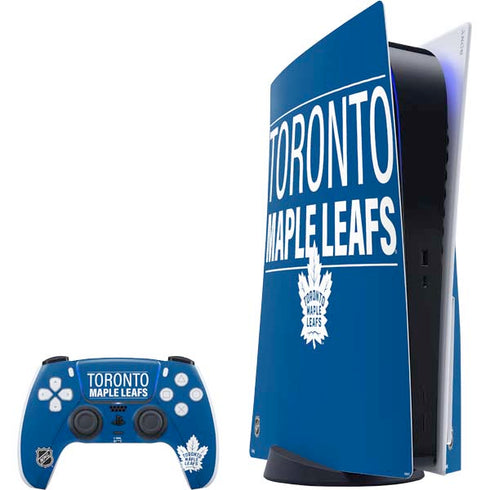 NHL Toronto Maple Leafs Lineup PS5 Bundle Skin
