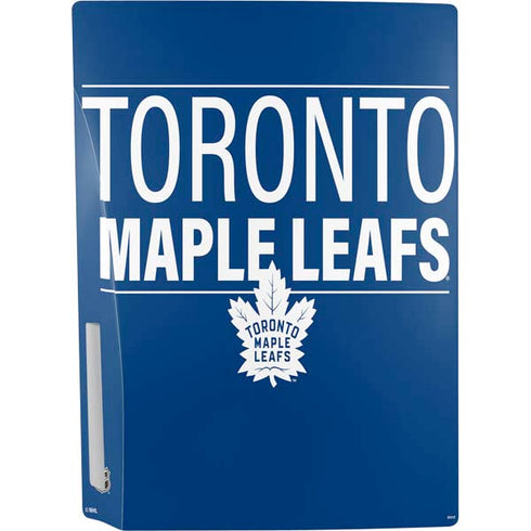 NHL Toronto Maple Leafs Lineup PS5 Console Skin