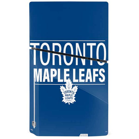 NHL Toronto Maple Leafs Lineup PS5 Slim Disk Bundle Skin