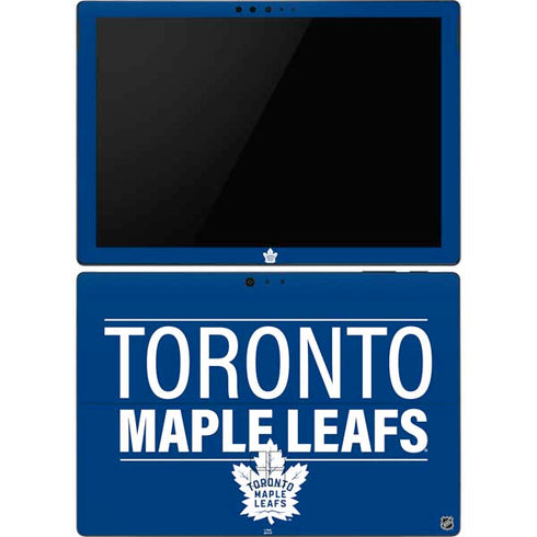 NHL Toronto Maple Leafs Lineup Surface Pro 6 Skin
