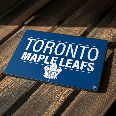 NHL Toronto Maple Leafs Lineup Surface Pro 7 Skin