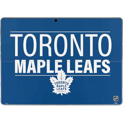 NHL Toronto Maple Leafs Lineup Surface Pro 8 Skin