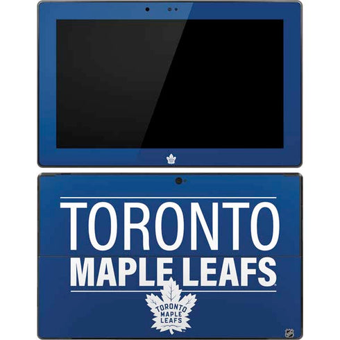 NHL Toronto Maple Leafs Lineup Surface Pro Tablet Skin