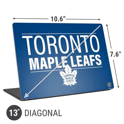 NHL Toronto Maple Leafs Lineup Universal Laptop 13in (10.6 x 7.6in) Skin