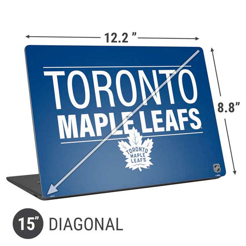 NHL Toronto Maple Leafs Lineup Universal Laptop 15in (12.2 x 8.8in) Skin