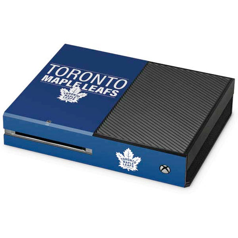 NHL Toronto Maple Leafs Lineup Xbox One Console Skin