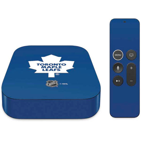 NHL Toronto Maple Leafs Solid Background Apple TV Skin