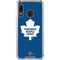 NHL Toronto Maple Leafs Solid Background Galaxy A30 Clear Case
