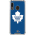 NHL Toronto Maple Leafs Solid Background Galaxy A30 Clear Case