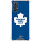NHL Toronto Maple Leafs Solid Background Galaxy A32 5G Clear Case