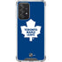 NHL Toronto Maple Leafs Solid Background Galaxy A52 5G Clear Case