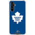 NHL Toronto Maple Leafs Solid Background Galaxy A54 5G Clear Case