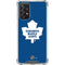 NHL Toronto Maple Leafs Solid Background Galaxy A72 5G Clear Case