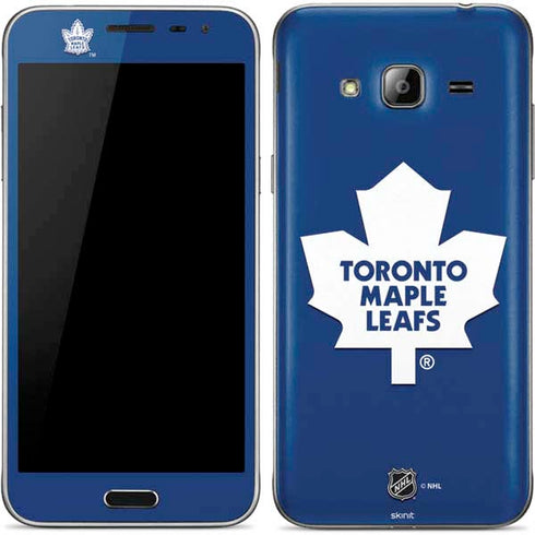 NHL Toronto Maple Leafs Solid Background Galaxy J3 Skin